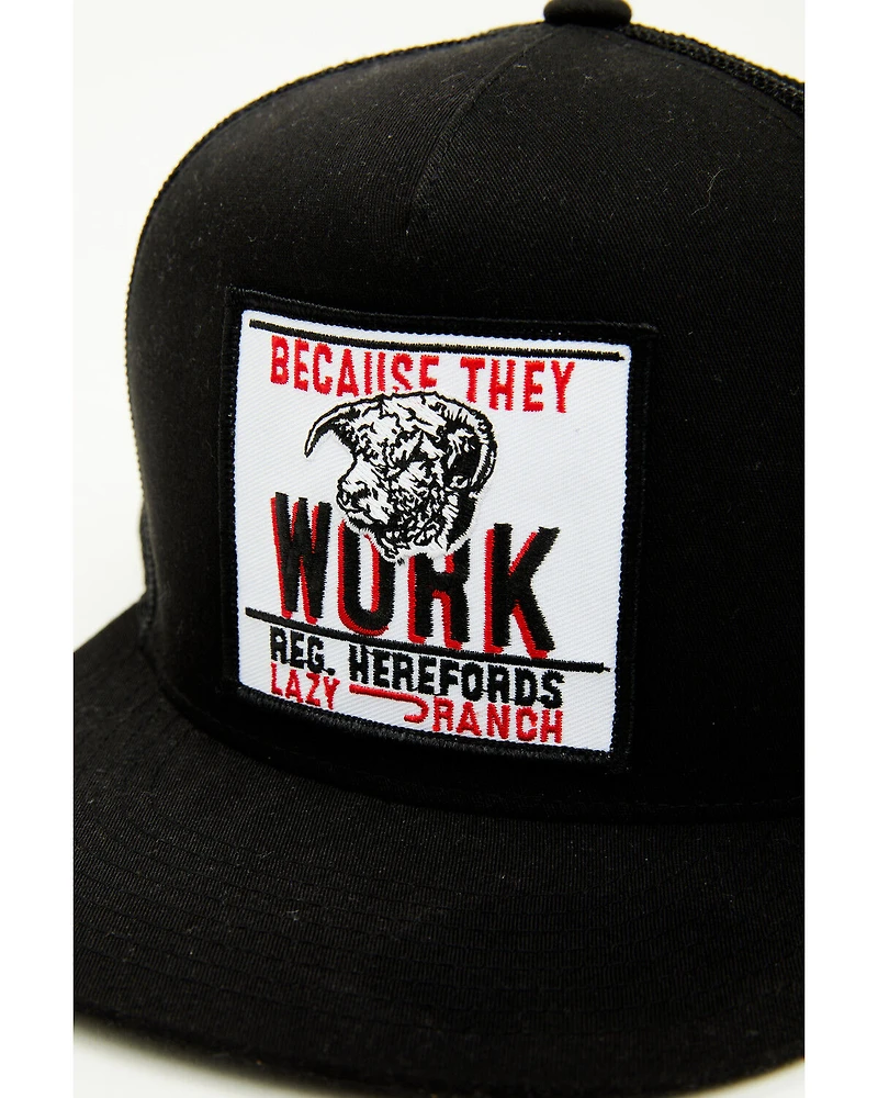 Lazy J Ranch Wear Men's Boot Barn Exclusive Because They Work Ball Cap