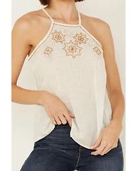 Shyanne Women's Embellished Halter Tank