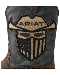 Ariat Men's Rebar Flex Western VentTek Incognito Composite Work Boots - Wide Square Toe