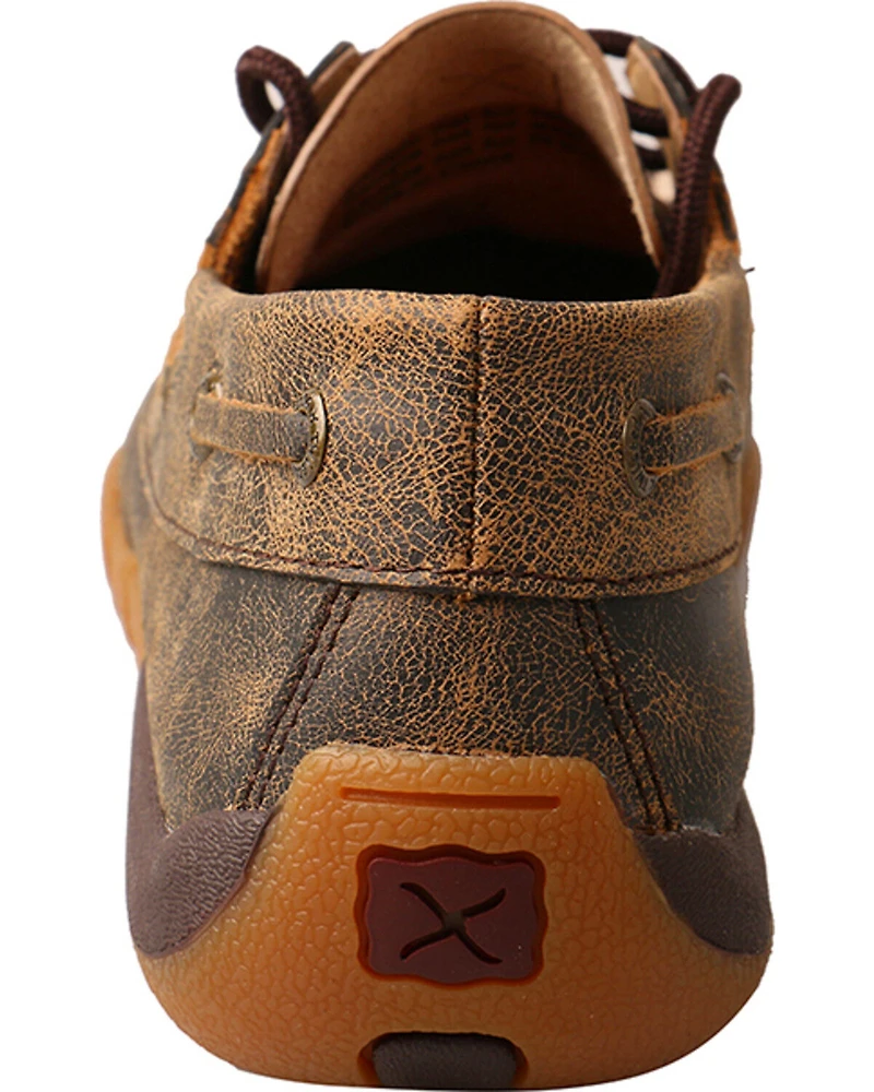 Twisted X Boots Women's Cheetah Print Driving Mocs