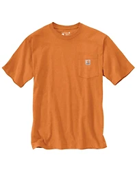 Carhartt Men's Solid Loose Fit Heavyweight Short Sleeve Pocket T-Shirt