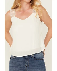Shyanne Women's Lace Trim Cami