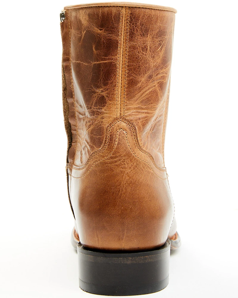 Moonshine Spirit Men's 8" Pancho Zipper Western Boots - Medium Toe