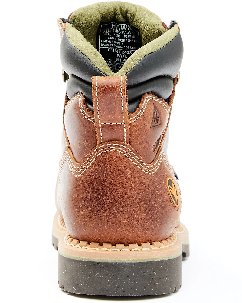 Hawx Women's Platoon Waterproof Work Boots - Composite Toe