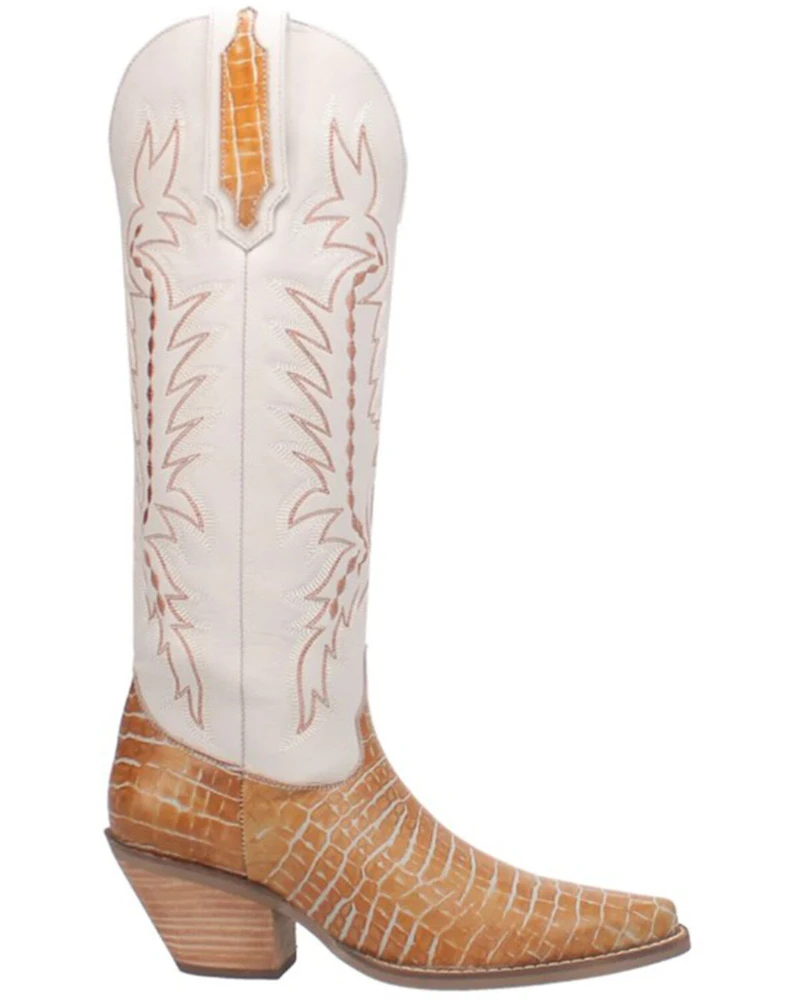 Dingo Women's High Lonesome Tall Western Boots - Round Toe
