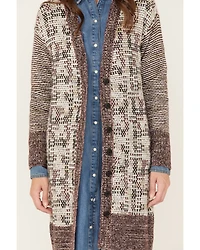 Cleo + Wolf Women's Knit Midi Cardigan