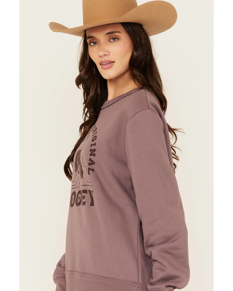 Hooey Women's Bronco Graphic Crewneck Sweatshirt