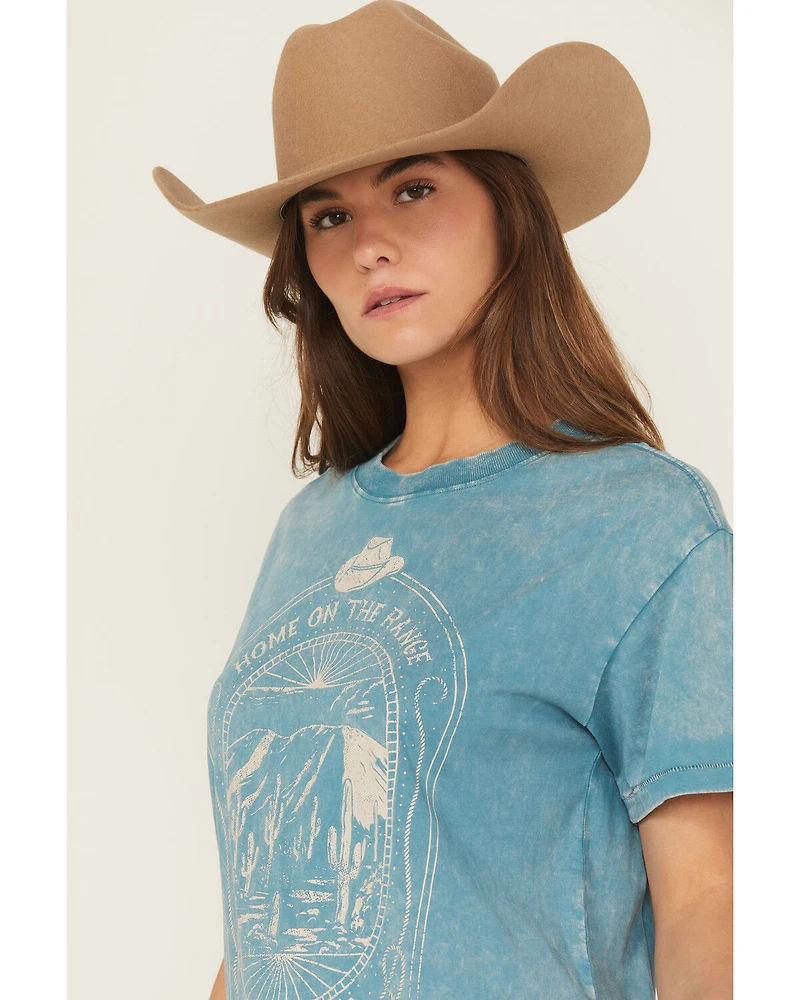 Shyanne Women's Home On The Range Short Sleeve Graphic Tee