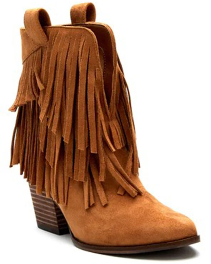 Matisse Women's Logan Saddle Western Boots - Round Toe