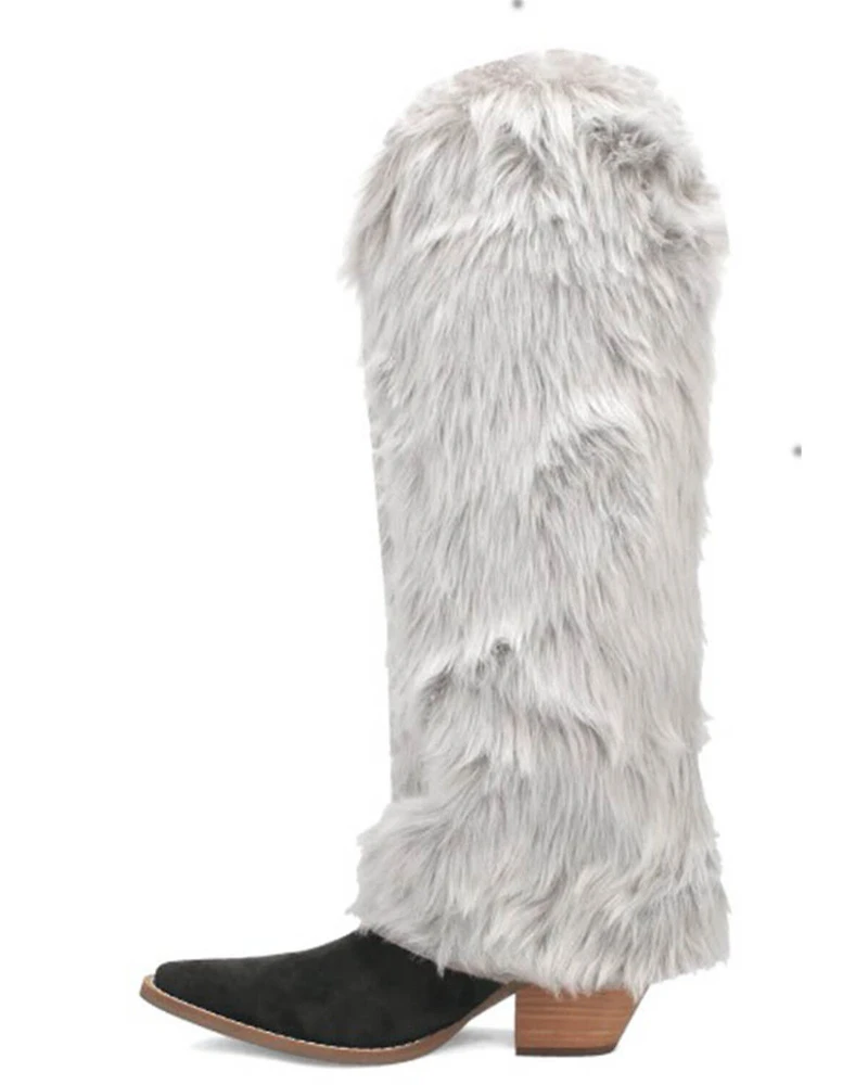 Dingo Women's Snuggles Faux Fur Fashion Boots - Snip Toe