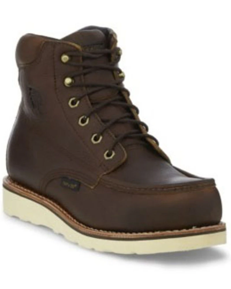 Chippewa Men's 6" Edge Walker Waterproof Moc Work Boots - Composite Toe