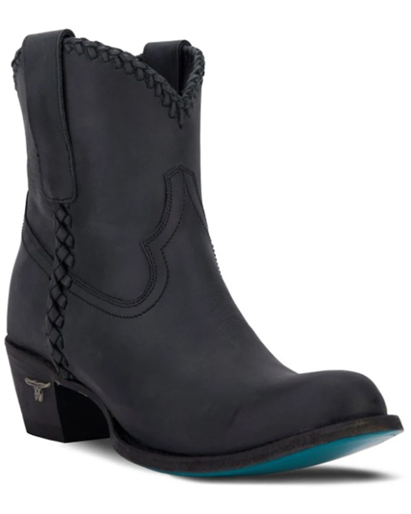 Lane Women's Plain Jane Matte Booties - Round Toe