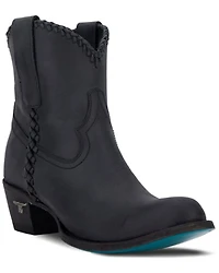 Lane Women's Plain Jane Matte Booties - Round Toe