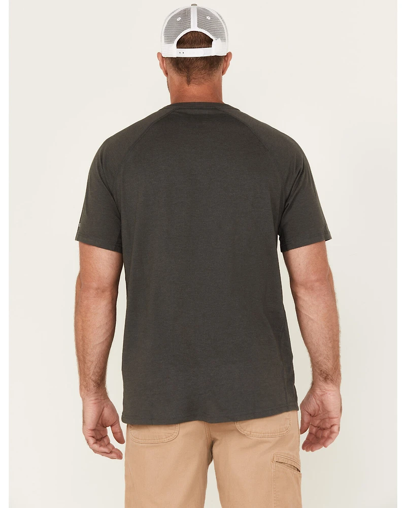 Carhartt Men's Force Relaxed Midweight Logo Pocket Work T-Shirt