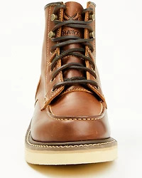 Hawx Men's 6" Lace-Up Moc Work Boots
