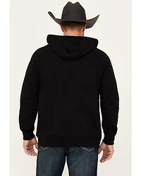 Rock & Roll Denim Men's Southwestern Skull Graphic Hooded Sweatshirt