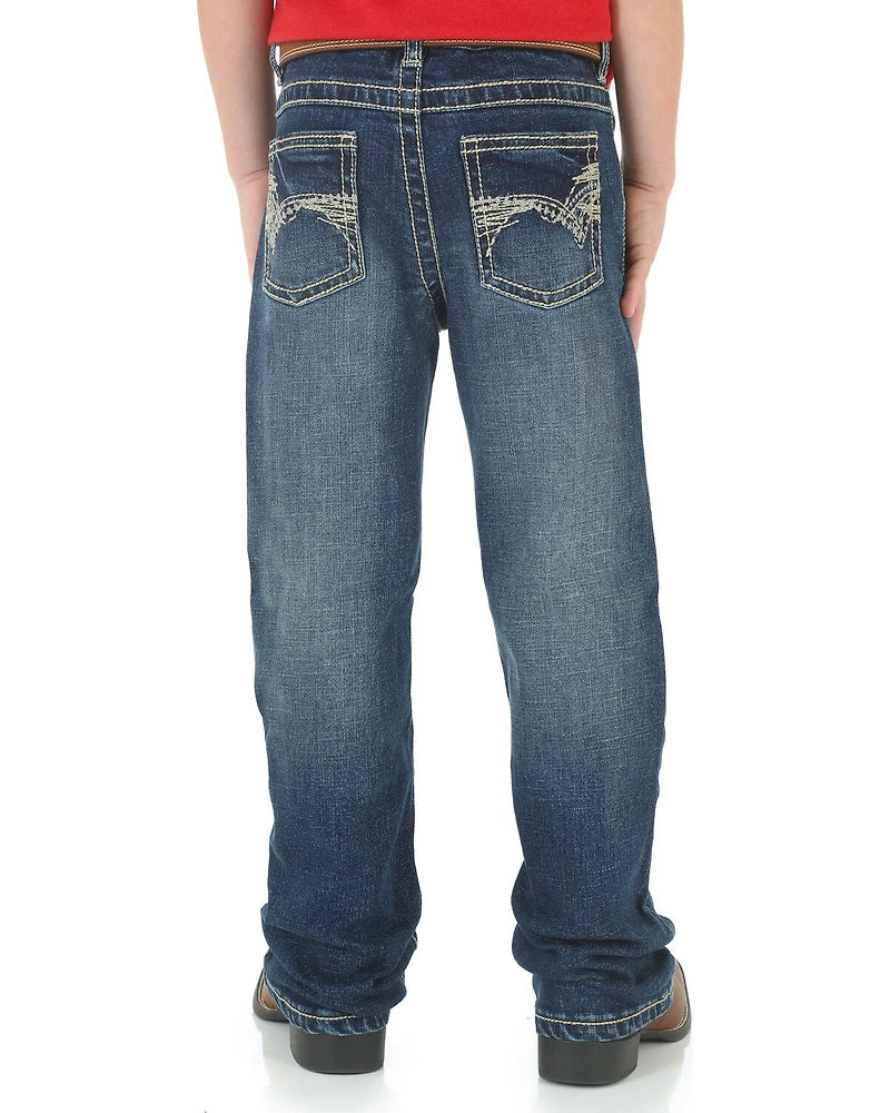 Wrangler Boy's 20X No. 42 Vintage Boot Cut Jeans