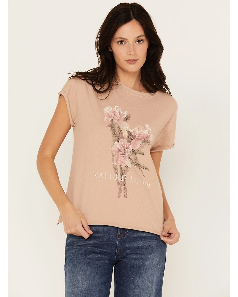Cleo + Wolf Women's Botanical Graphic Tee