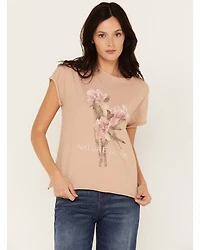 Cleo + Wolf Women's Botanical Graphic Tee