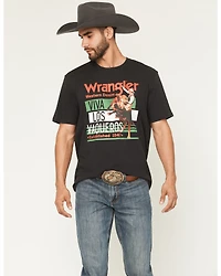 Wrangler Men's Viva Los Vaqueros Short Sleeve Graphic T-Shirt