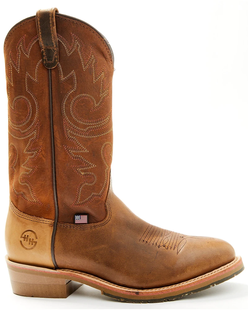 Double H Men's 12" Domestic I.C.E.™ Western Boots - Round Toe