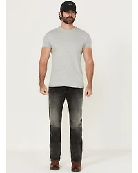 Brothers and Sons Men's Montana Wash Tucker Slim Straight Stretch Denim Jeans