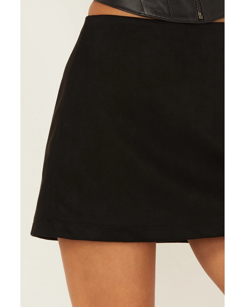 Shyanne Women's Faux Suede Mini Skort