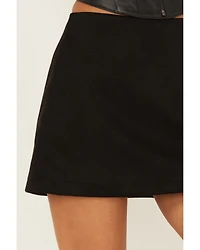 Shyanne Women's Faux Suede Mini Skort