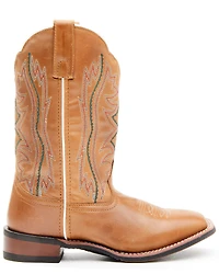 Laredo Women's Lad Tan Western Boots - Broad Square Toe