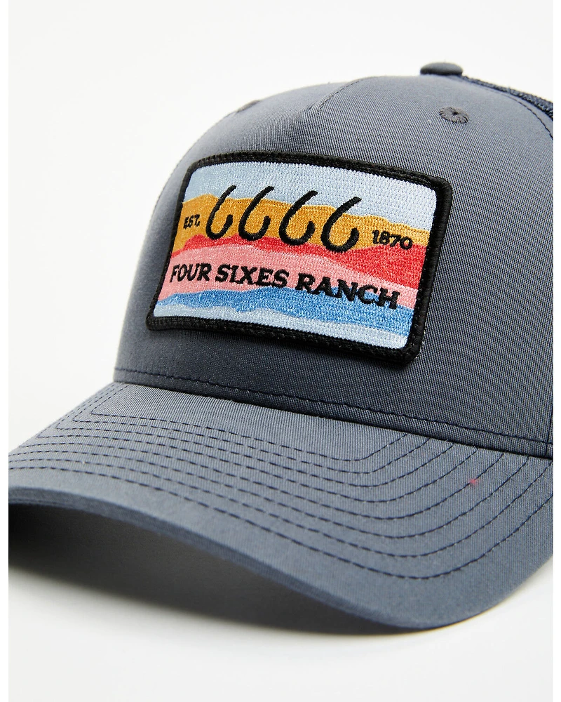 Four Sixes Women's Sunset Patch Ball Cap