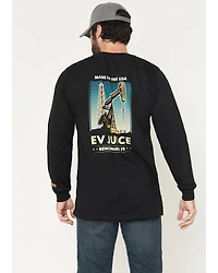 Benchmark FR Men's EV Juice Long Sleeve Graphic Work T-Shirt