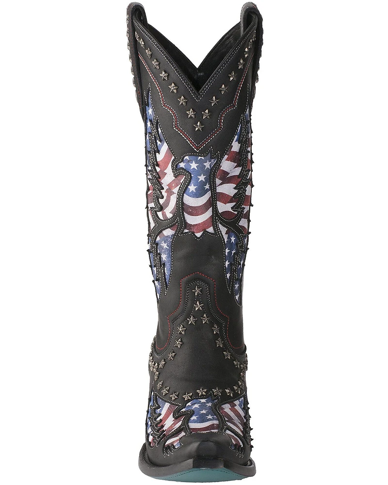 Lane Women's Old Glory Western Boots - Snip Toe