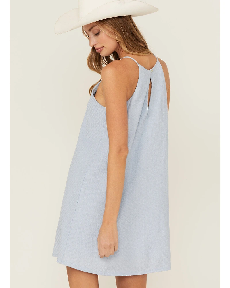 Wild Moss Women's Goddness Solid Mini Dress