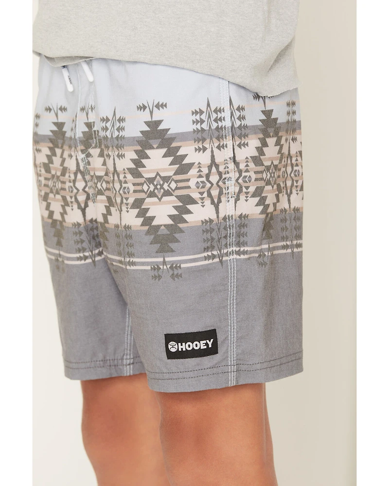 Hooey Boy's Southwestern Print Board Shorts