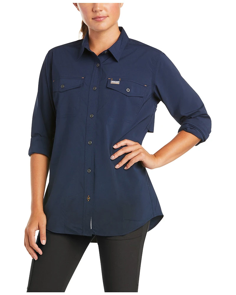 Ariat Women's Rebar Made Tough VentTEK DuraStretch Work Shirt
