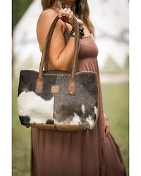 STS Ranchwear By Carroll Josie Cowhide Tote Bag