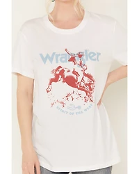 Wrangler Retro Women's Bucking Bronc Boyfriend Graphic Tee
