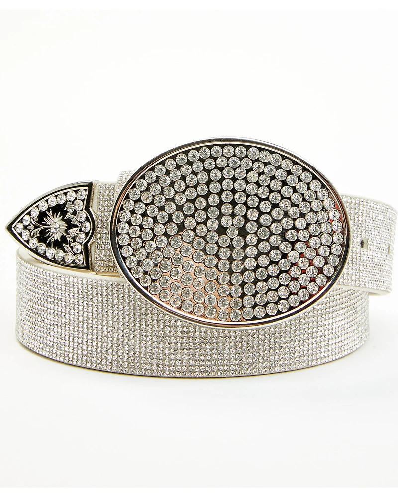 Idyllwind Women's Lovell Rhinestone Oval Buckle Belt