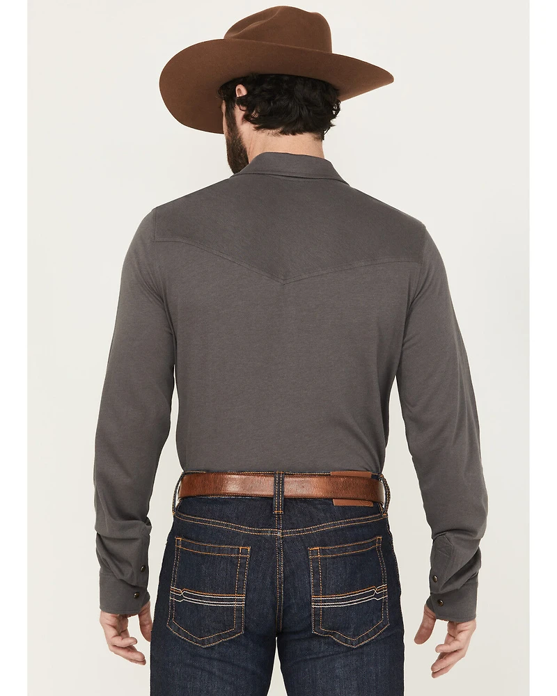Cody James Black 1978™ Men's Drifter Solid Long Sleeve Polo