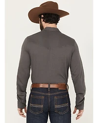 Cody James Black 1978™ Men's Drifter Solid Long Sleeve Polo