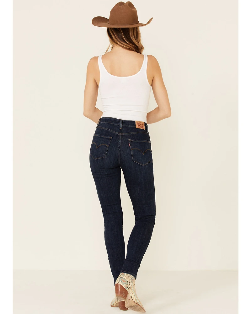 Levi's Women's Dark Wash 721 High Rise Skinny Jeans