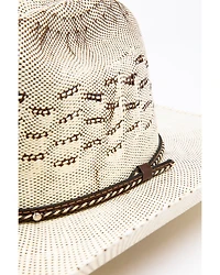Cody James Twist Cord 15X Bangora Straw Cowboy Hat