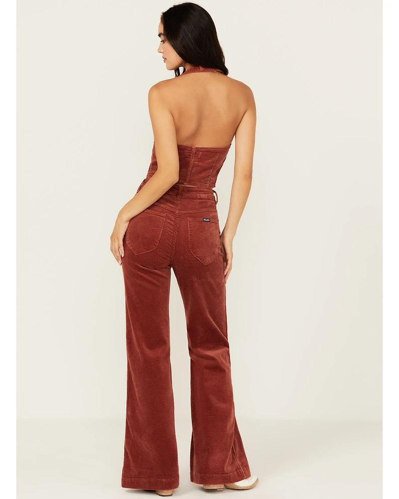 Rolla's Women's East Coast High Rise Corduroy Flare Pants