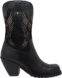 AdTec Women's 11" Laser Eagle Biker Boots