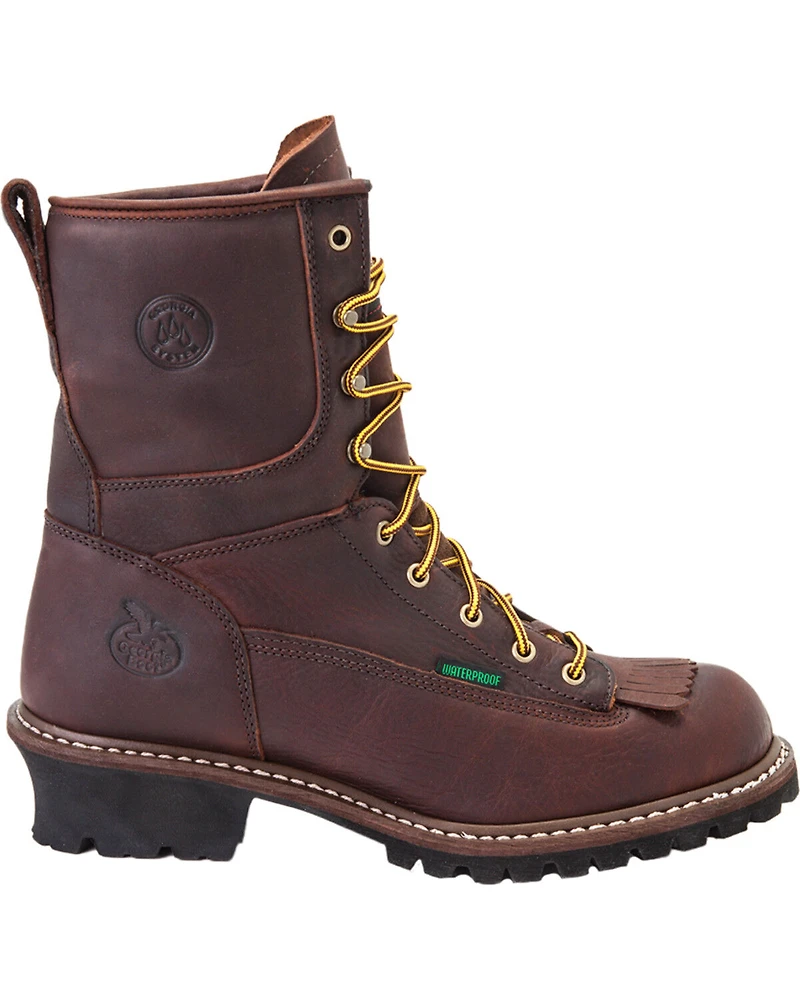 Georgia Men's Steel Toe Waterproof Logger Boots