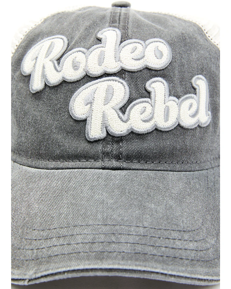 Idyllwind Women's Rodeo Rebel Embroidered Mesh-Back Baseball Cap