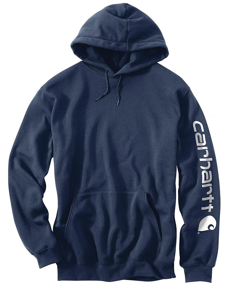 Carhartt Men's Hooded Logo-Sleeve Sweatshirt