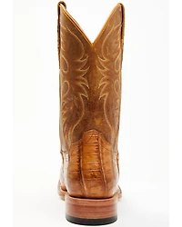 Cody James Men's Caiman Cognac 12" Exotic Western Boots - Broad Square Toe