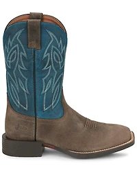 Justin Men's Canter Western Boots - Broad Square Toe