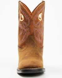 Justin Boys' Bowline Western Boots - Broad Square Toe